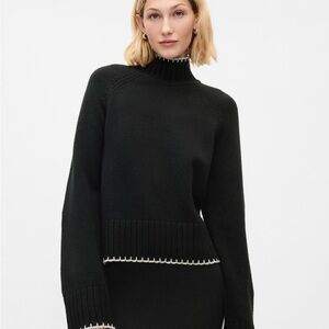 Black Turtleneck Sweater